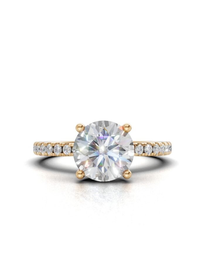 Amara Band Engagement Ring
