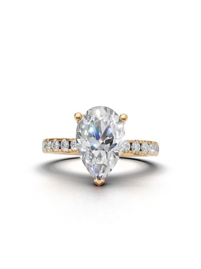 Amara Band Engagement Ring