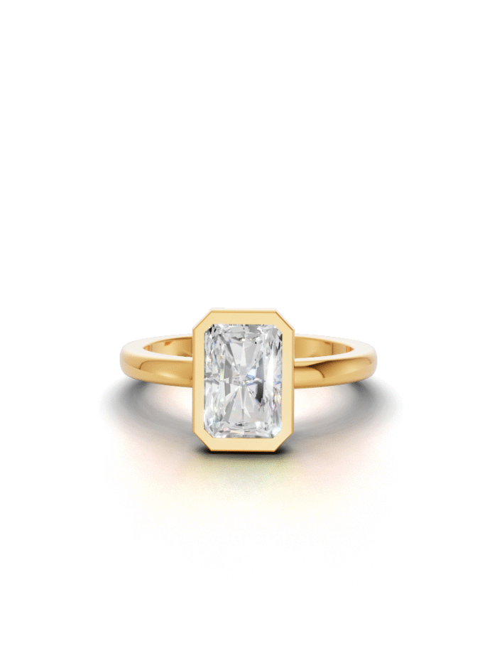 Luna Bezel Engagement Ring