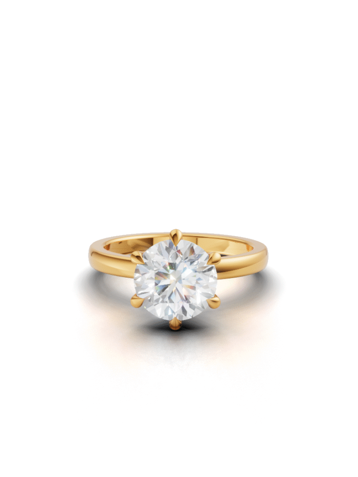 Serene Solitire Engagement Ring