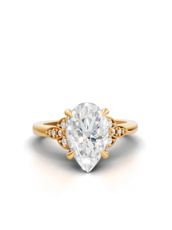 Filigree Royale Diamond Engagement Ring