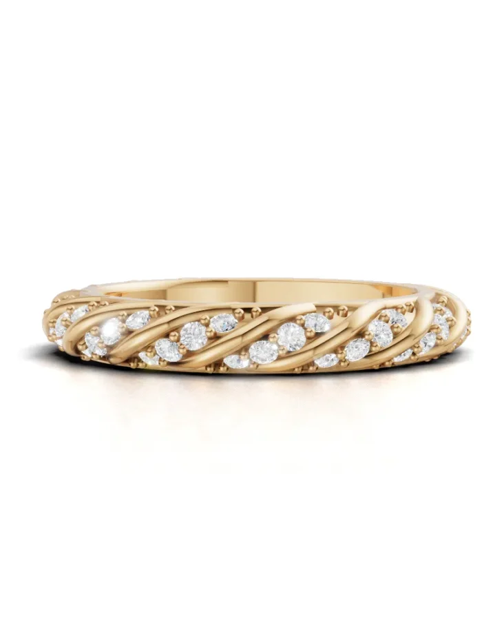The Vintage Round Eternity Band