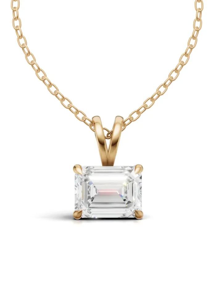 WingLoop Radiant Diamond Pendant