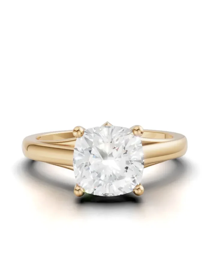 Timeless Split-Shank Solitire Engagement Ring