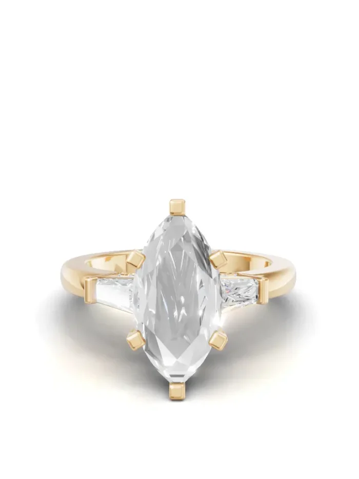 Rosella Diamond Three Stone Engagement Ring