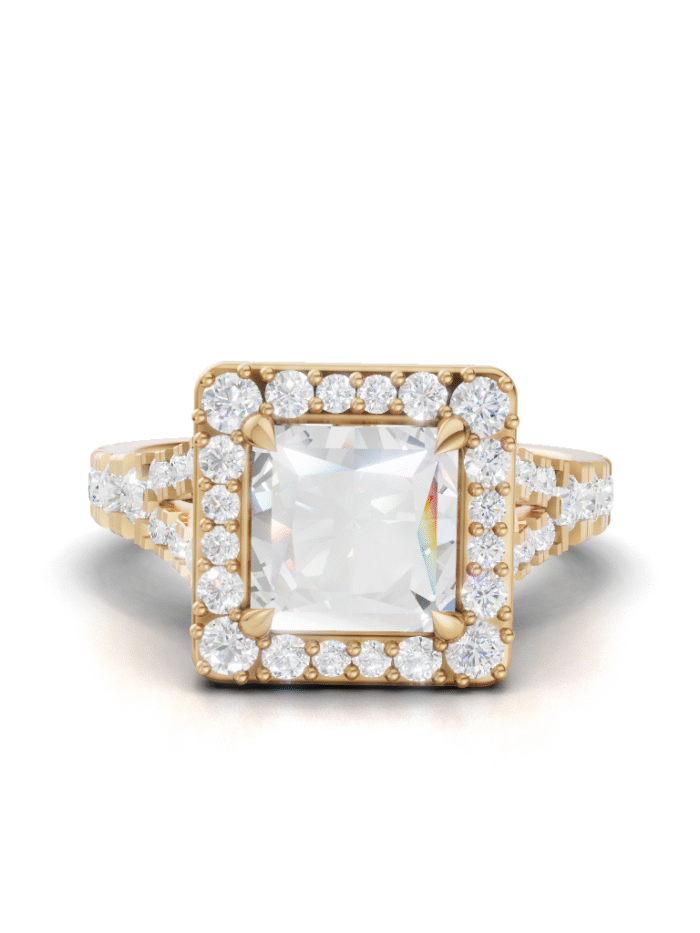 Heritage Halo Engagement Ring