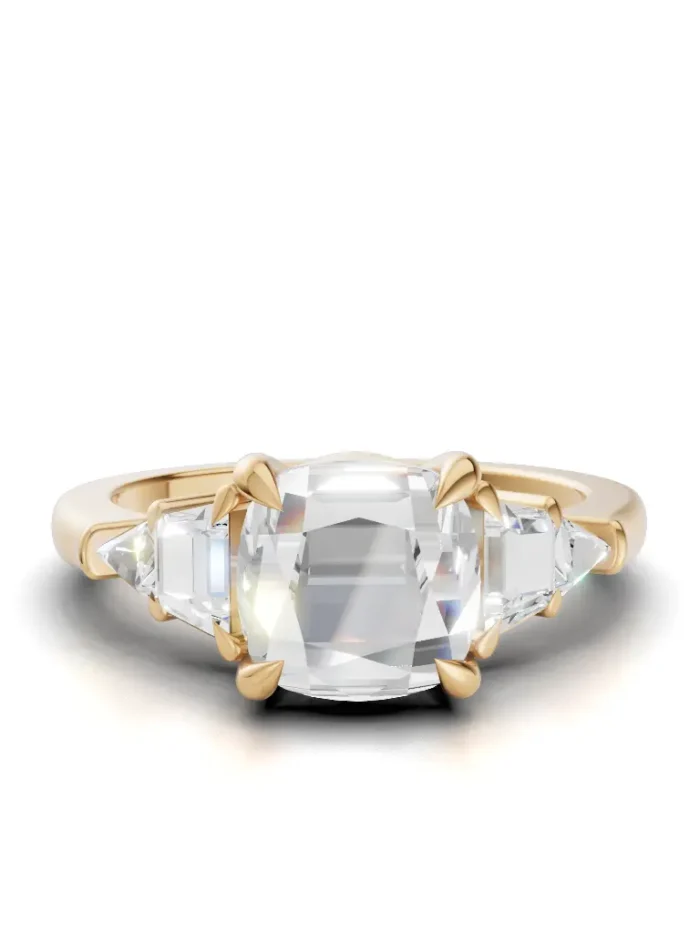 Vexa Trio Three-Stone Engagement Ring