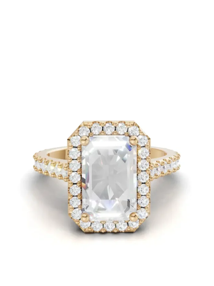 Velvet Halo Diamond Engagement ring