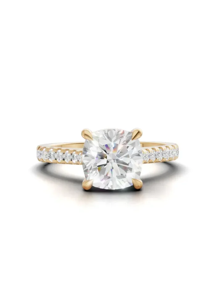 Marcelle Diamond Band Engagement Ring