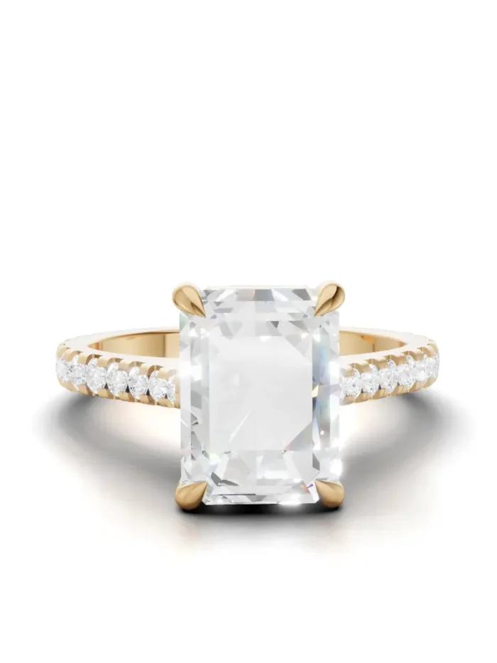 Marcelle Diamond Band Engagement Ring
