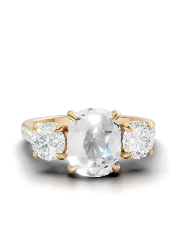 Trinity Three-Stone Engagement Ring