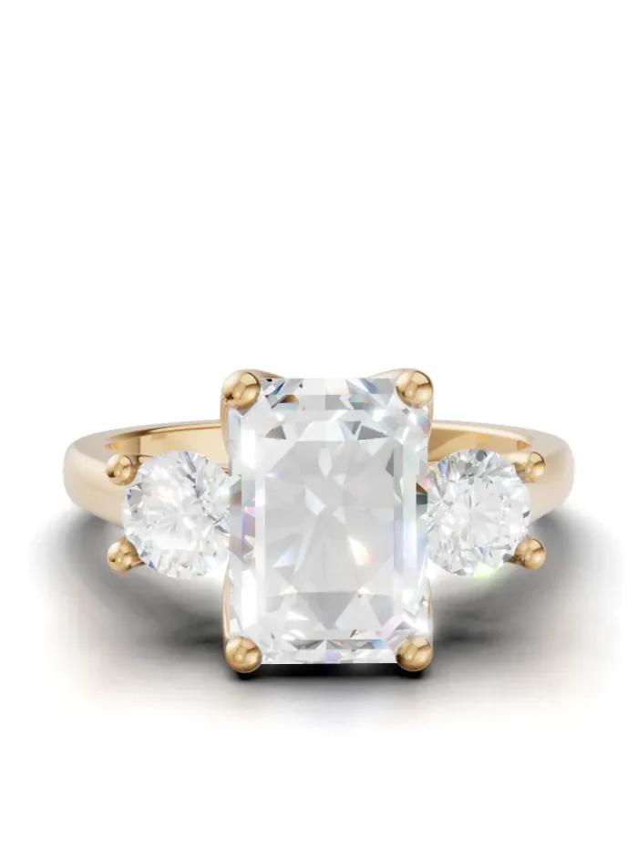 Guardian Three-Stone Engagement Ring