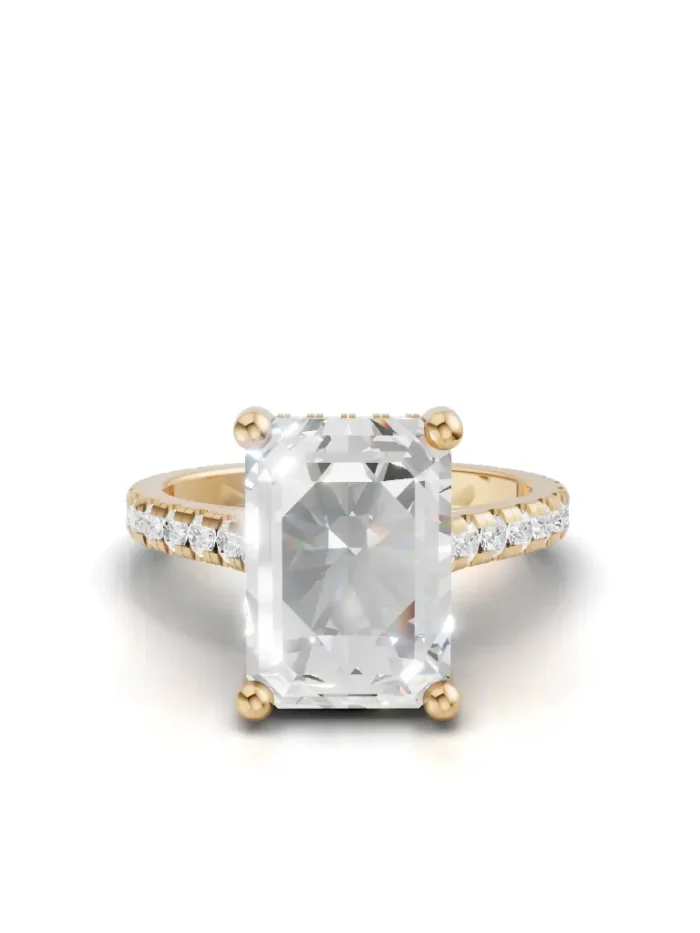 Twilight Eternal Hidden Halo Engagement Ring