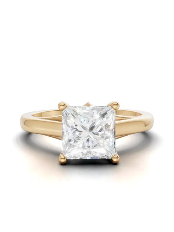 Timeless Split-Shank Solitire Engagement Ring