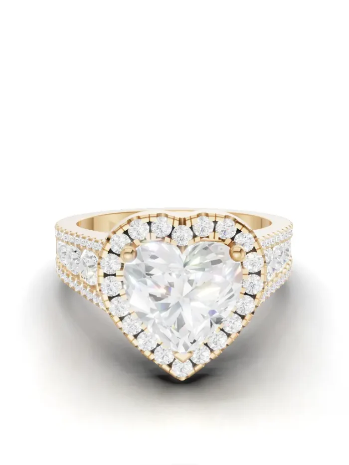 Empress Halo Engagement Ring