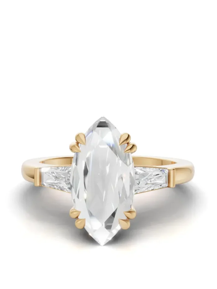 Opula Three-Stone Engagement Ring