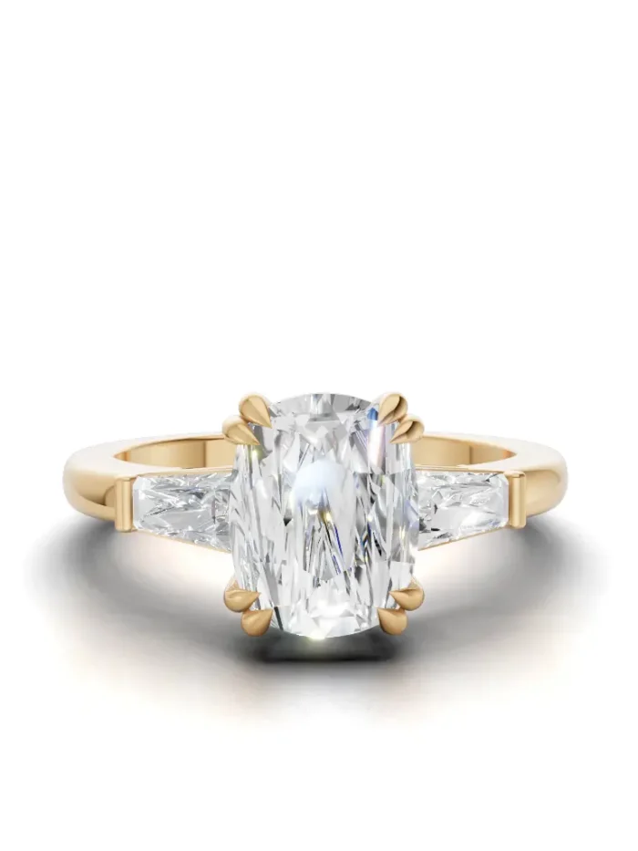 Opula Three-Stone Engagement Ring