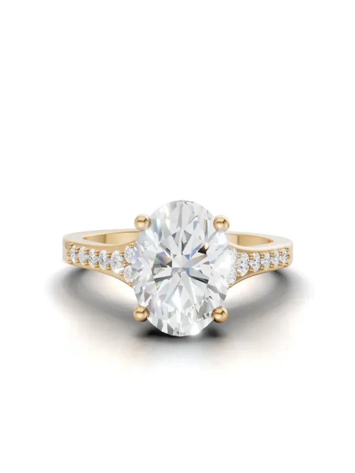 Arcadia Diamond Band Engagement Ring