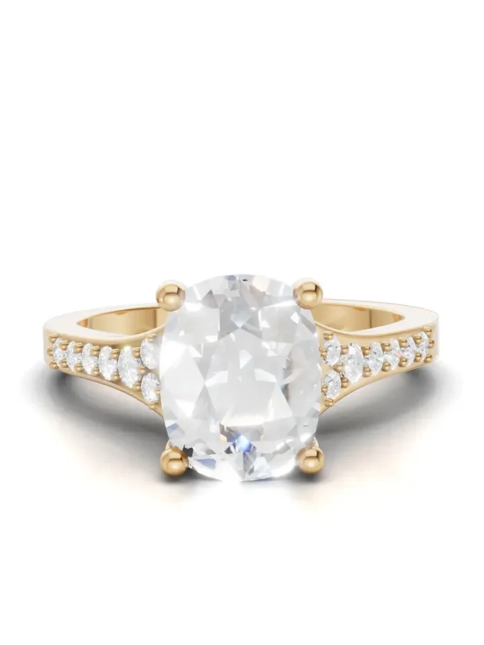 Arcadia Diamond Band Engagement Ring