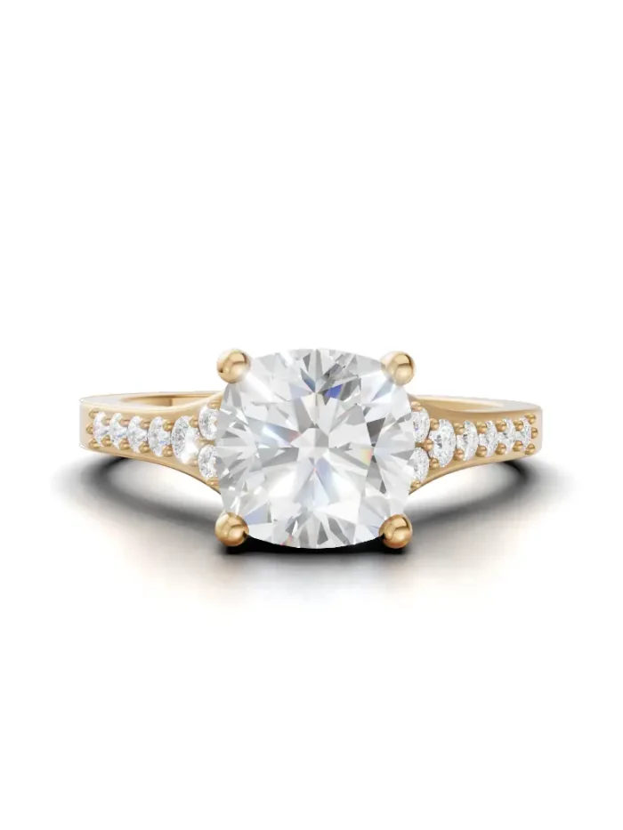 Arcadia Diamond Band Engagement Ring