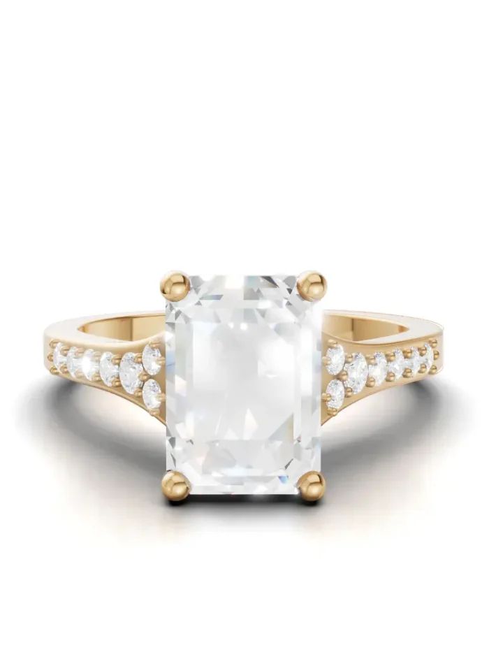 Arcadia Diamond Band Engagement Ring