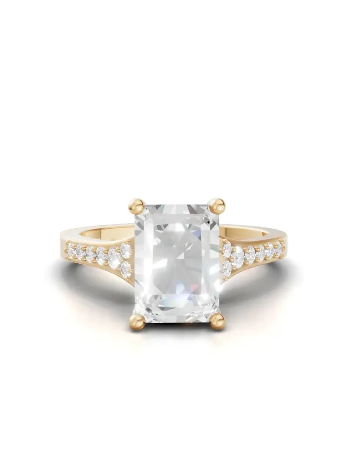 Arcadia Diamond Band Engagement Ring