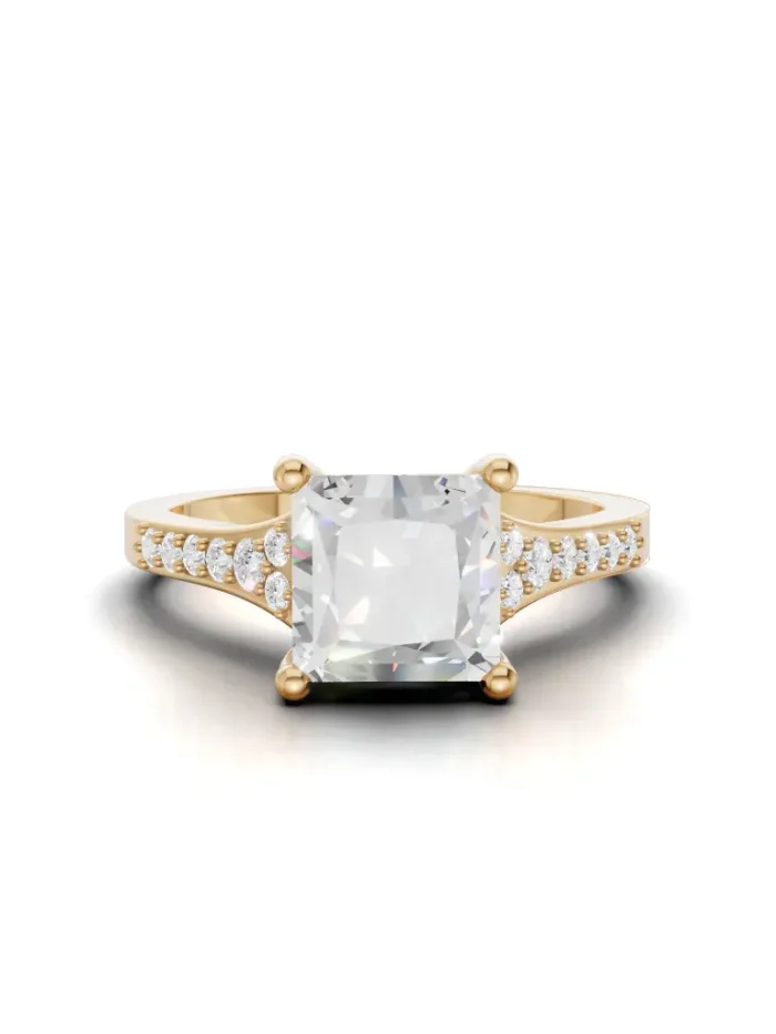 Arcadia Diamond Band Engagement Ring