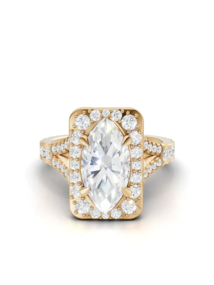 Heritage Halo Engagement Ring