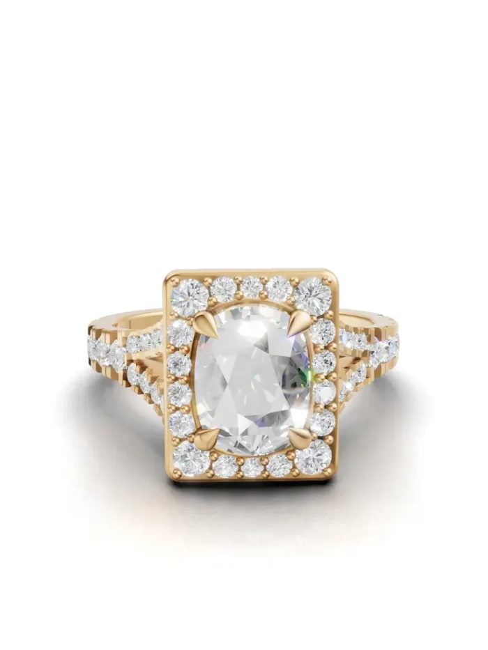 Heritage Halo Engagement Ring