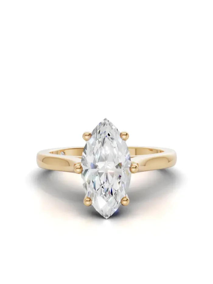 Hexa Diamond Engagement Ring