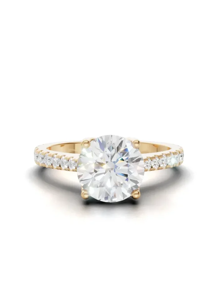 Liora Diamond Band Engagement Ring