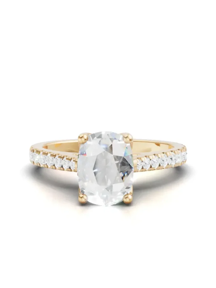 Liora Diamond Band Engagement Ring