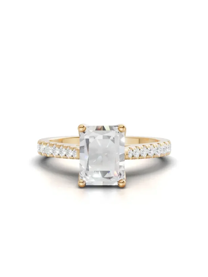 Liora Diamond Band Engagement Ring