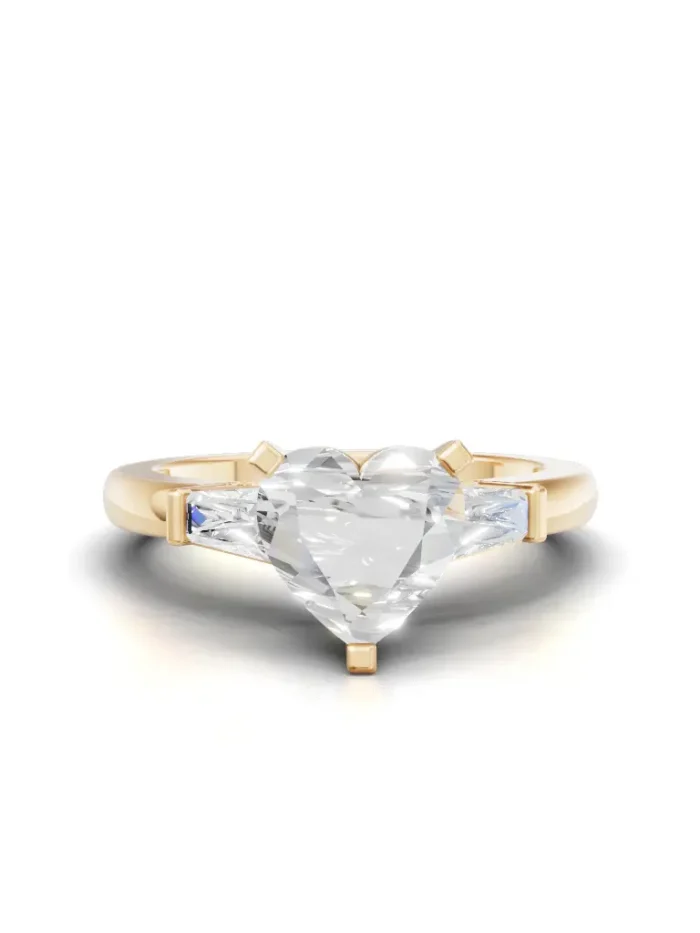 Rosella Diamond Three Stone Engagement Ring