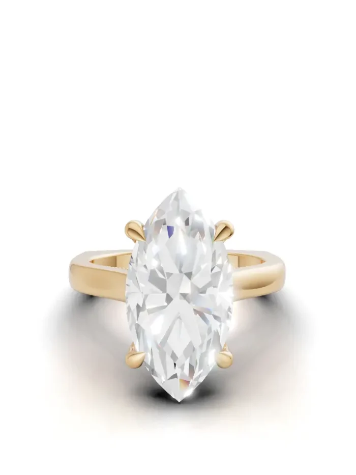 Euro Elegance Hidden Halo Engagement ring