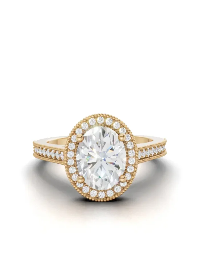 Astra Halo Engagement Ring