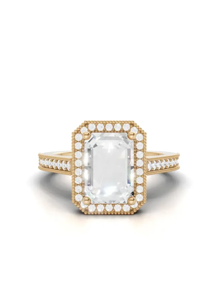 Astra Halo Engagement Ring