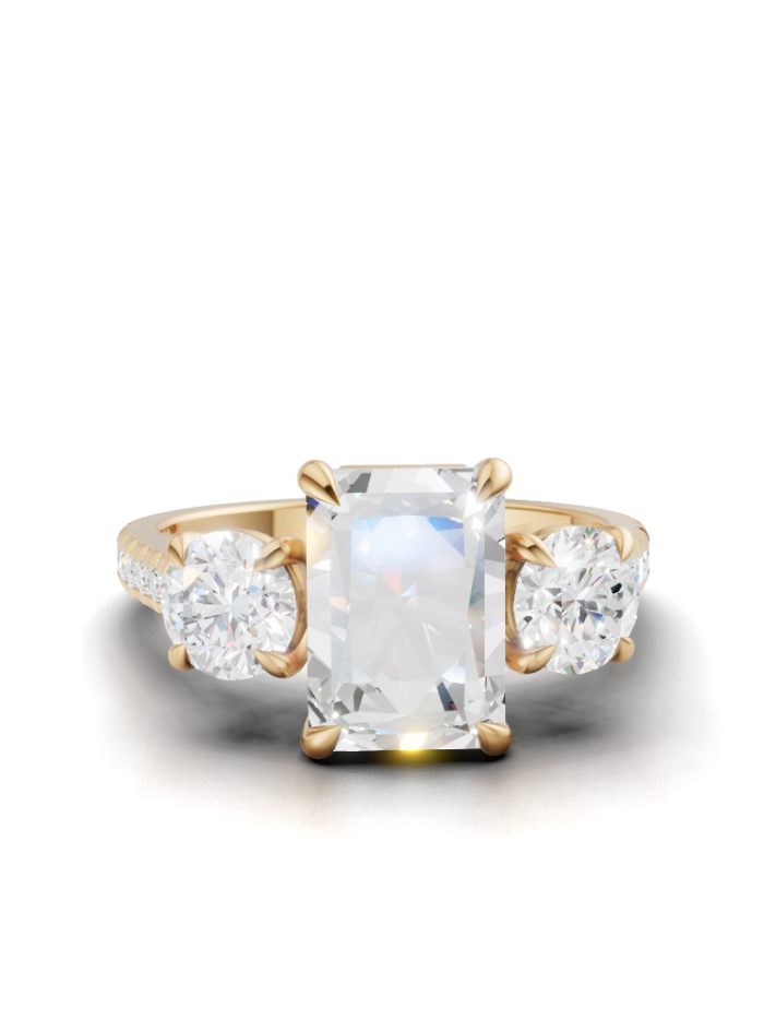 Trinity Three-Stone Engagement Ring