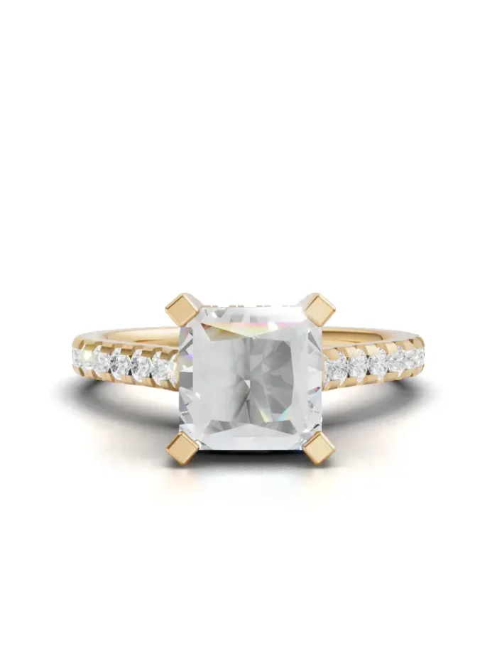 Endless Shine Engagement Ring