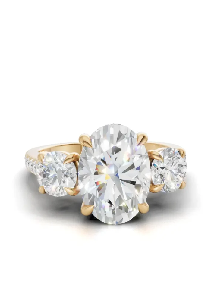Trinity Three-Stone Engagement Ring