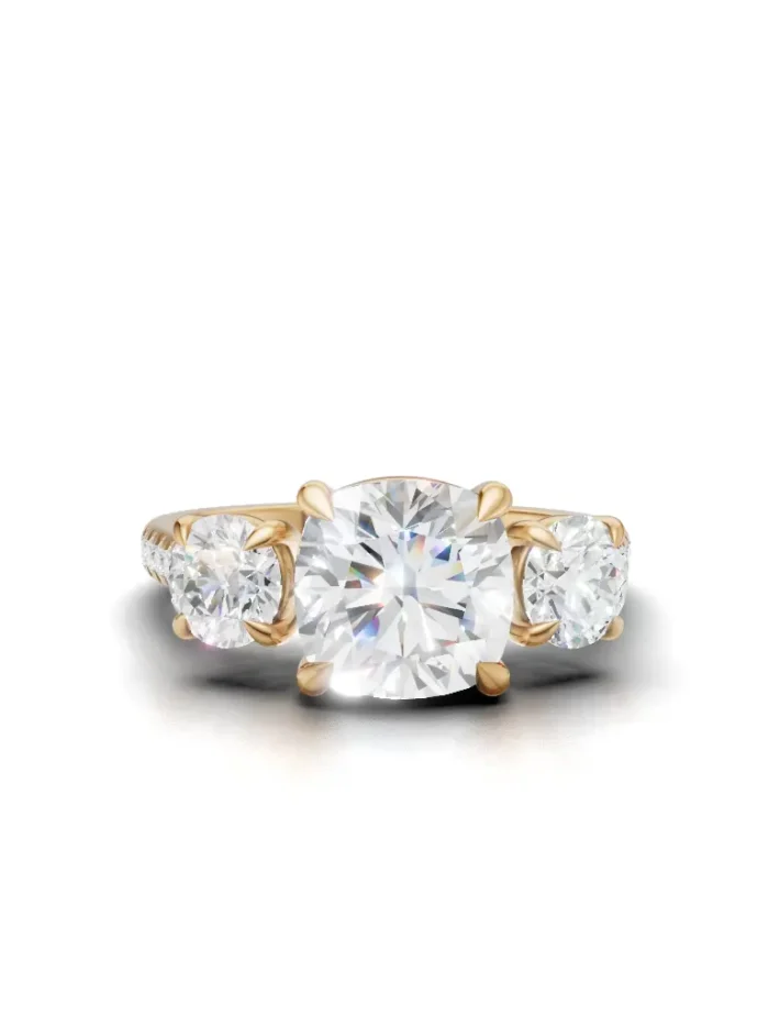 Trinity Three-Stone Engagement Ring