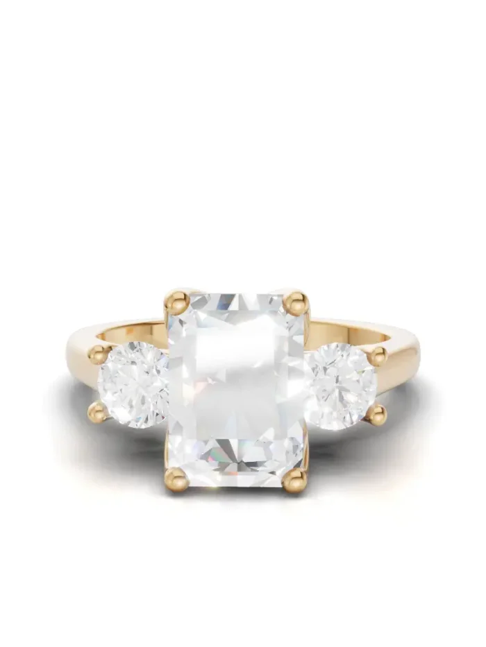 Guardian Three-Stone Engagement Ring