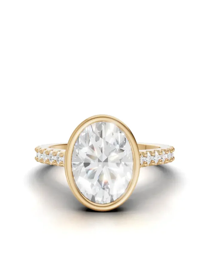 Flora Bezel Engagement Ring