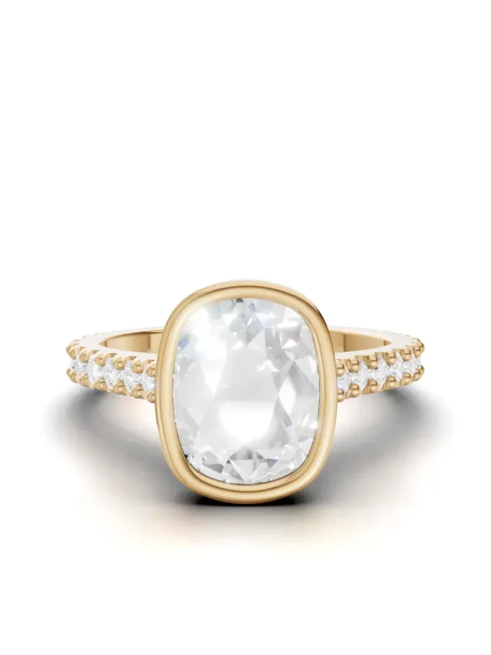 Flora Bezel Engagement Ring