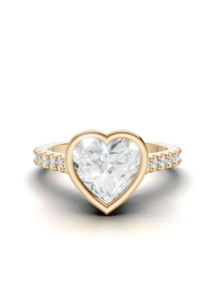 Flora Bezel Engagement Ring