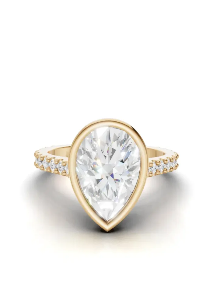Flora Bezel Engagement Ring