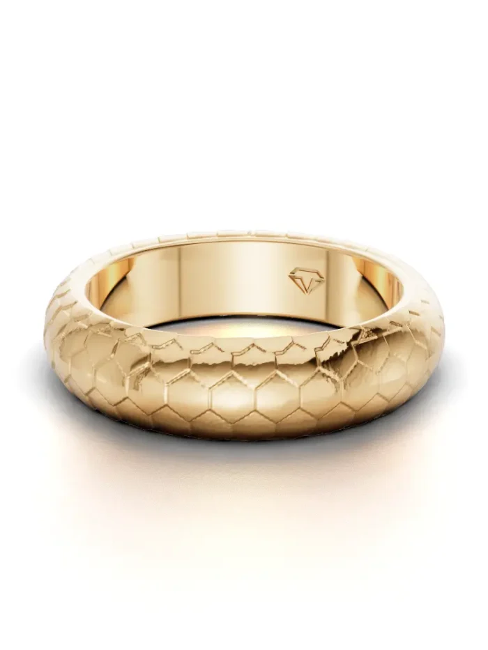 The Dragonhide Gold Band