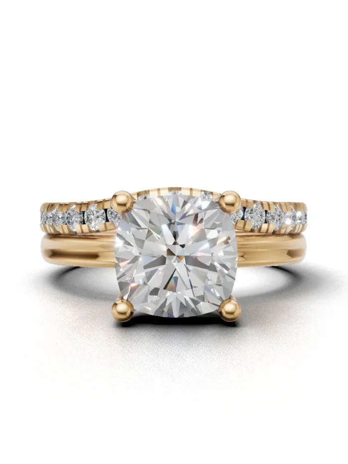 Hidden Accent Bridal Set