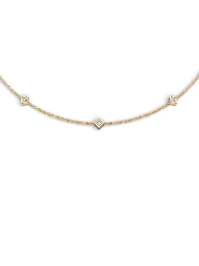 Princess-Cut Grace Diamond Bracelet