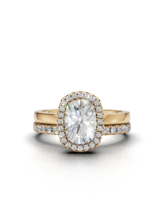 Florina Halo Bridal Set